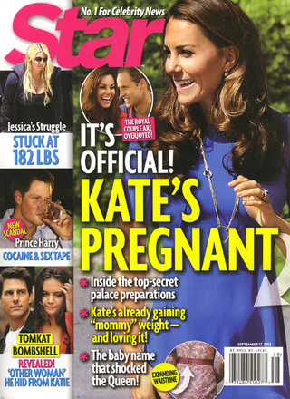 Illustration for article titled This Week In Tabloids: Kate Middleton Got Knocked Up After Watching Hot Sweaty Olympic Athletes
